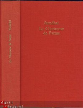 STENDHAL**LA CHARTREUSE DE PARME**RELIURE TOILE ROUGE DORURE - 2