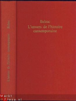 BALZAC**L'ENVERS DE L'HISTOIRE CONTEMPORAINE**RELIURE TOILE - 1