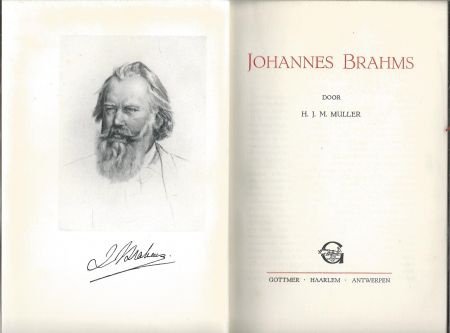 H. J. M. MULLER**JOHANNES BRAHMS**COMPONISTEN SERIE GOTTMER - 2