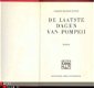 CHARLES BULWER-LYTTON** DE LAATSTE DAGEN VAN POMPEII** - 2 - Thumbnail