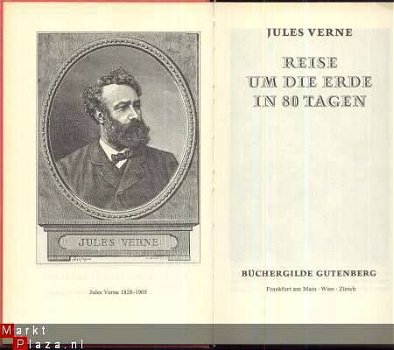 JULES VERNE ++ REISE UM DIE ERDE IN 80 TAGEN ++ JULES VERNE - 1