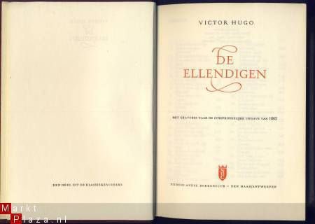 VICTOR HUGO**DE ELLENDIGEN**+ORIGINELE 1862 GRAVURES - 2