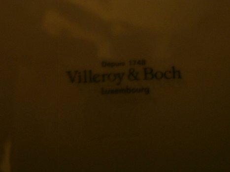 Villeroy & Boch... mooi gaaf bordje met groenten deco...nostalgie.BOCH. - 4