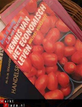 studieboeken economie,bedrijfskunde,boekhouden (uitzoeken) - 1