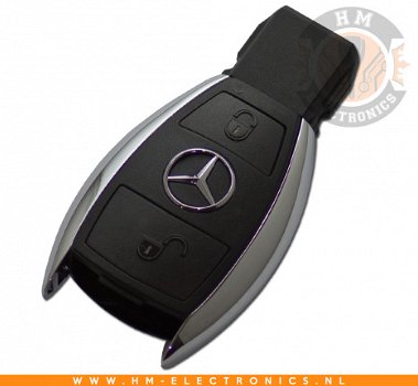 Mercedes autosleutel SmartKey 2 knoppen vervangen - 1