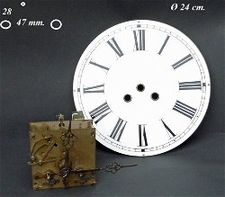 = Schoolklok uurwerk = zie omschrijving = 35223
