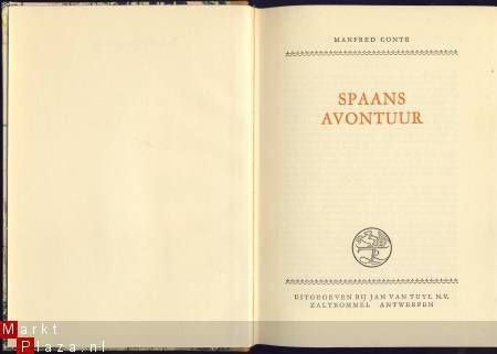 MANFRED CONTE**SPAANS AVONTUUR**SPANISCHES ABENTEUER**TUYL - 4