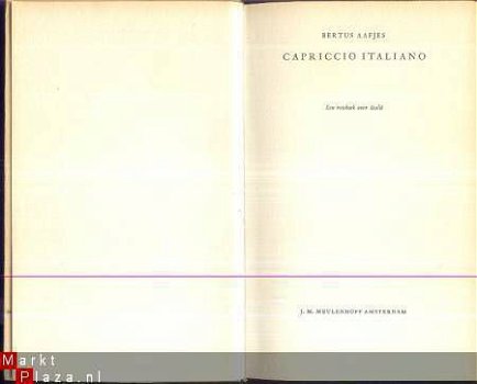 BERTUS AAFJES**CAPRICCIO ITALIANO*EEN REISBOEK OVER ITALIE* - 2