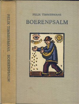 FELIX TIMMERMANS**BOERENPSALM**TEXTUUR LINNEN BOEKBAND - 1