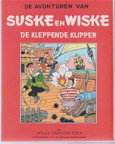 Suske en Wiske reclame uitgave Nieuwsblad blauw/rood de kleppende klipper