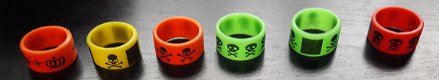 20 mm. vape bands in diverse kleuren en prints - 2 - Thumbnail