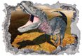 Dinosaurus fotobehang T-Rex 3D-effect *Muurdeco4kids - 0 - Thumbnail