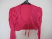 boetiek bolero kleur fuchsia in mt 86/92 - 2 - Thumbnail