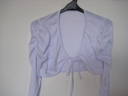 boetiek bolero kleur wit in mt 110/116 - 2