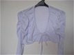 boetiek bolero kleur wit in mt 110/116 - 2 - Thumbnail