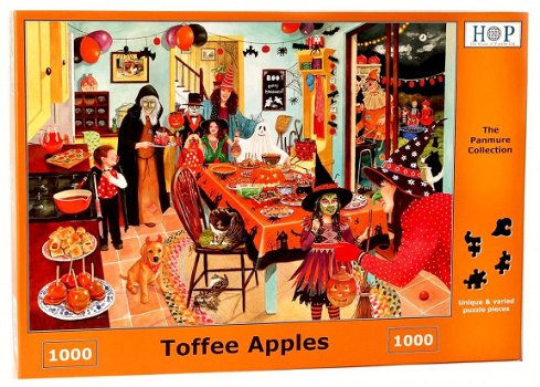 House of Puzzles - Toffee Apples - 1000 Stukjes Nieuw - 2