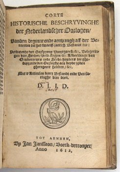 Scriverius 1612 Beschrijvinghe van Out Batavien Met gravures - 4
