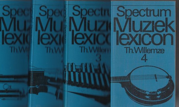 Spectrum muzieklexicon door Willemze (4 dln) - 1