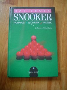 Basisboek snooker door Baeten en Clarke
