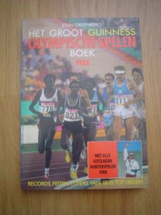 Het groot Guinness olympische spelen boek 1988, Greenberg