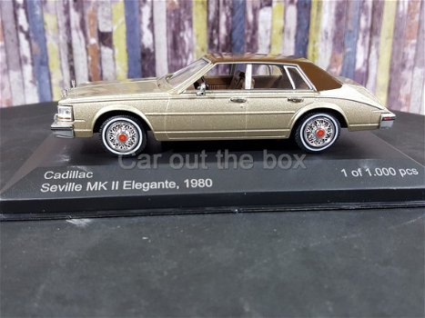 Cadillac Seville MK II Elegante goud kl.1:43 Whitebox - 1