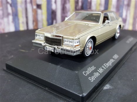 Cadillac Seville MK II Elegante goud kl.1:43 Whitebox - 2