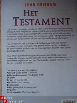 John Grisham Het testament grote paperback - 1