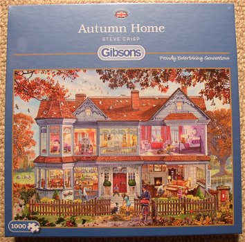 Gibsons - Autumn Home - 1000 Stukjes Nieuw - 2
