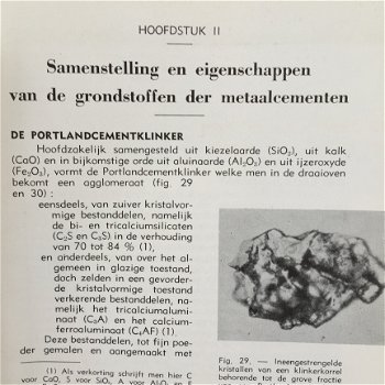 De metaalcementen - Uitgegeven door Voorlichtingscentrum van de Belgische cementnijverheid 1954 - 4