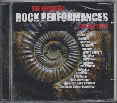 CD The Greatest Rock Performances Of All Time - 1