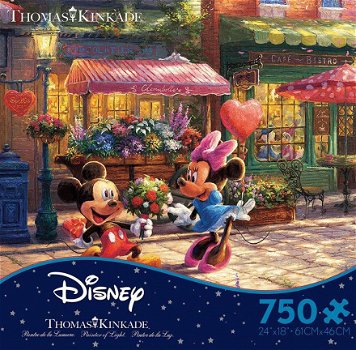 Ceaco - Mickey and Minnie Sweatheart Cafe - 750 Stukjes Nieuw - 2