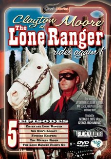 Lone Ranger Rides Again met oa Clayton Moore DVD