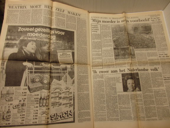 Het Parool - 30 april 1980. - Afbeelding 2