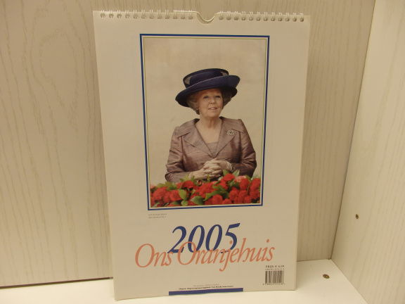Kalender 2005 - Ons Koningshuis. - nr. 1