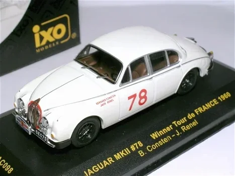 1:43 Ixo Jaguar MKII Rally TdF #78 1960 - 1