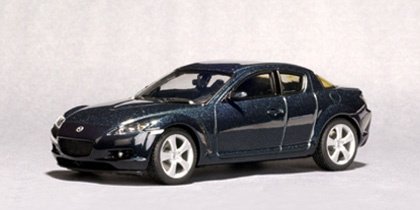 1:43 AutoArt Mazda RX-8 LHD 2004 nordicgroen 55908 - 1