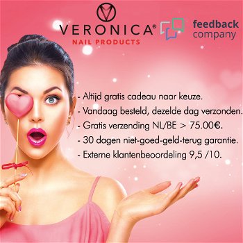 Veronica NAIL-PRODUCTS Easy brush # 6 acryl penseel - 1
