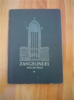 zangbundel Joh. de Heer - 1