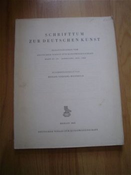 Schrifttum zur deutschen Kunst von R. Vorpahl-Weinhold - 1