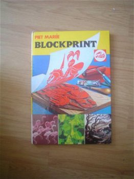 Blockprint door Piet Marée - 1