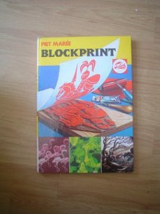 Blockprint door Piet Marée