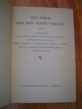 Het meisje dat men nooit vergeet door J. Speenhoff e.a. - 2