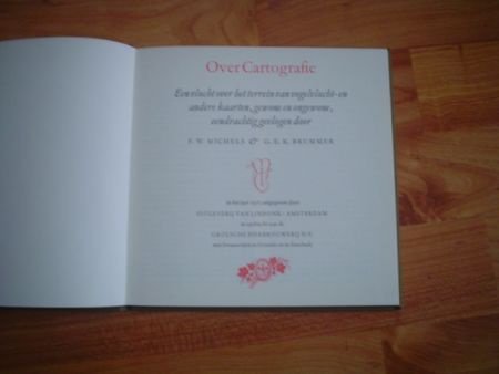 Over cartografie door Michels & Brummer - 2