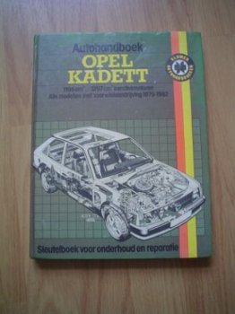 Autohandboek Opel Kadett 1979-1982 - 1