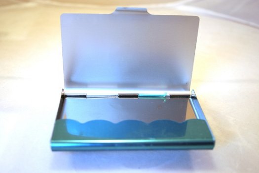 UNIEK KADO Business card holder GRATIS naam graveren - 2