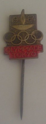 Speldje Olympiade Tokyo 1964