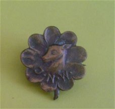 Speld/broche Hertenkop J.N.W