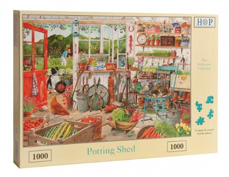 House of Puzzles - Potting Shed - 1000 Stukjes Nieuw - 2