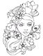 SALE NIEUW GROTE Cling stempel Bloom Girl Paige van Prima Marketing - 1 - Thumbnail