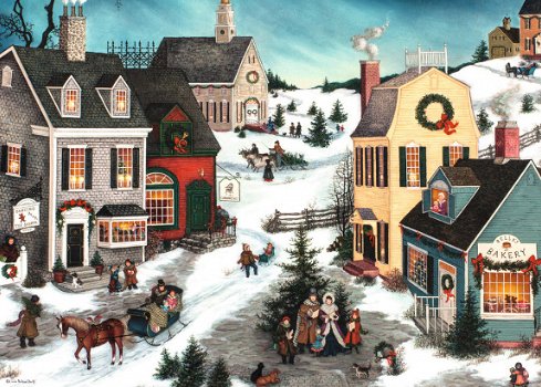 Ravensburger - The Joy of Christmas - 1000 Stukjes Nieuw - 1